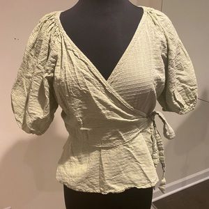 Light green cross shirt